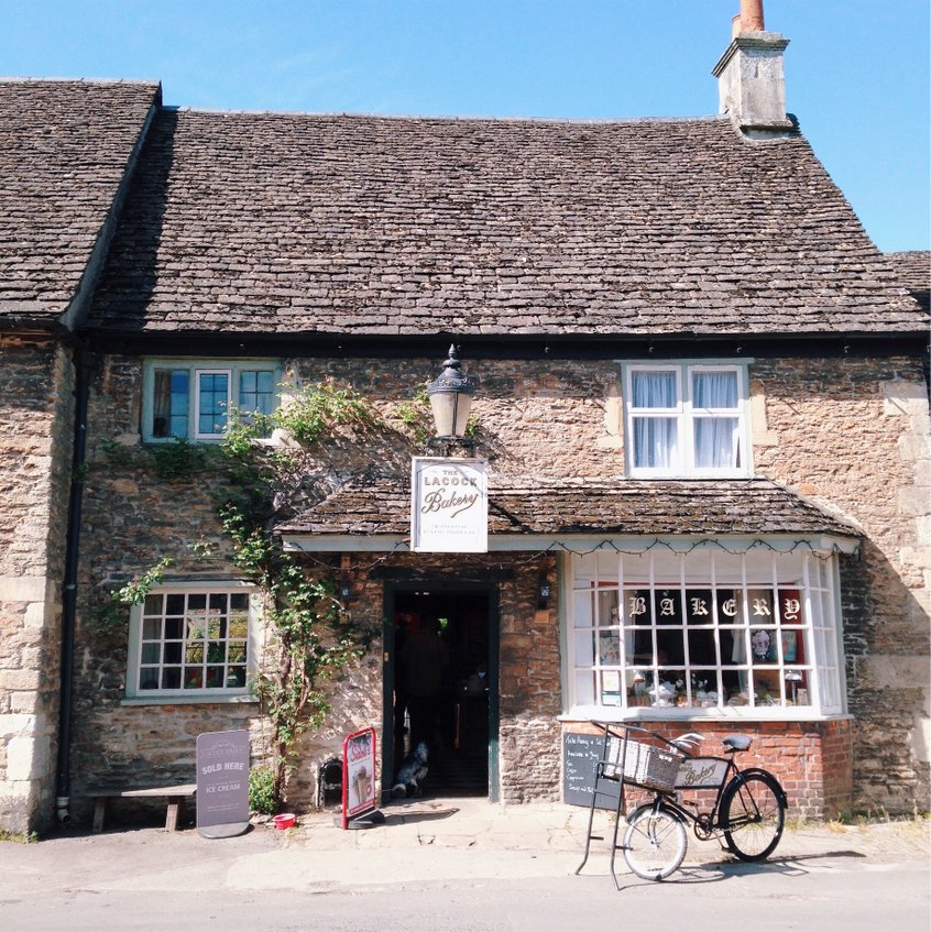 Lacock in Wiltshire, England