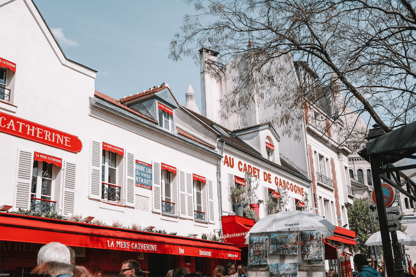 Place du Tertre Restaurants