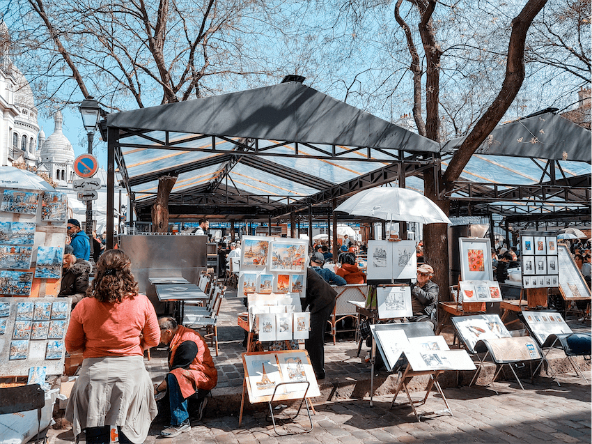 Place du Tertre Street Artists