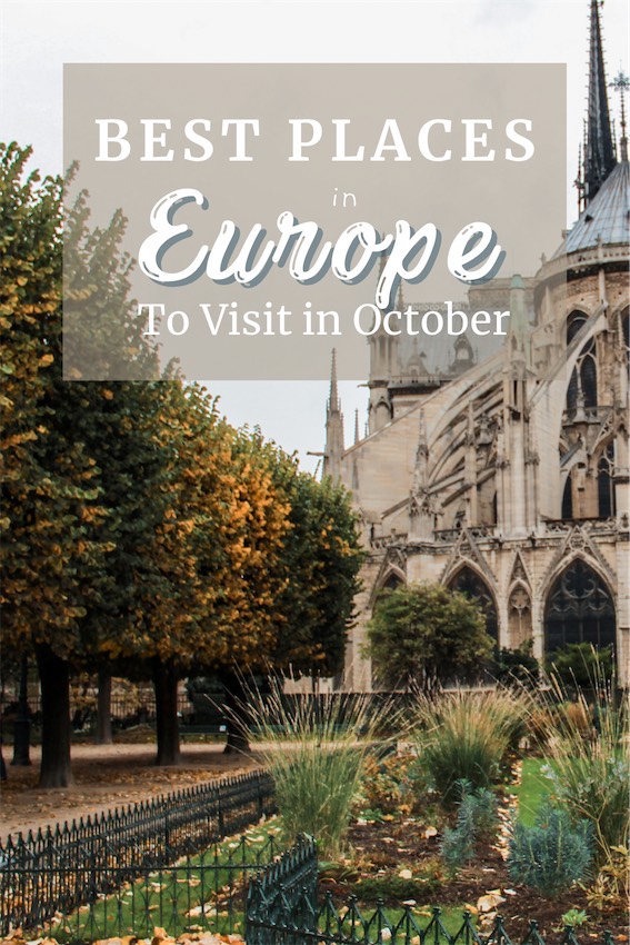 best european trips for october