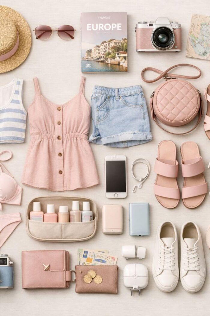 Europe Packing List for Summer, Everything You Actually Need (and Nothing You Will Regret Bringing)