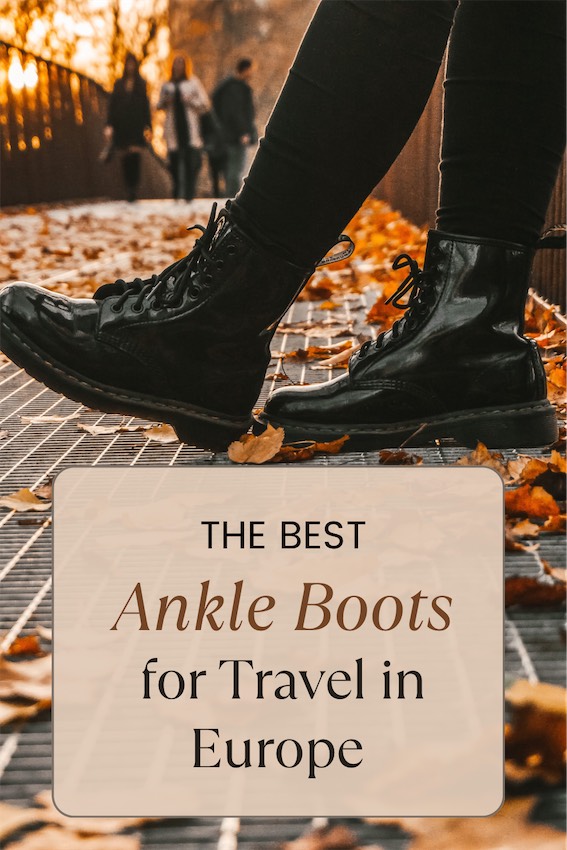 The best ankle boots for walking in Europe