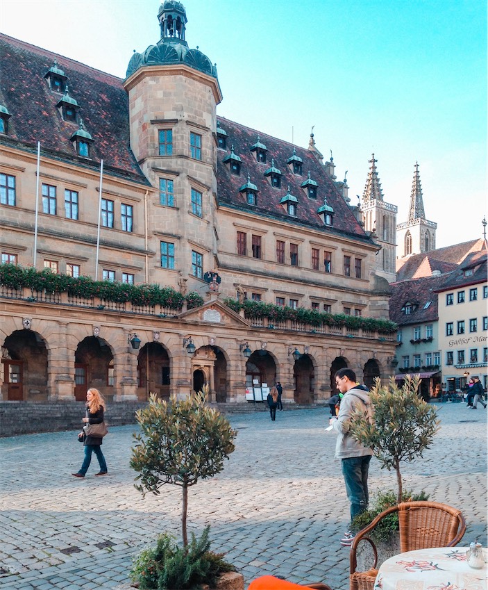 Old Town in Germany, Rothenburg ob der Tauber