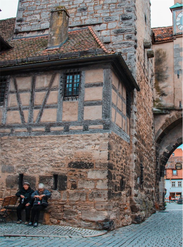 Old Town in Germany, Rothenburg ob der Tauber