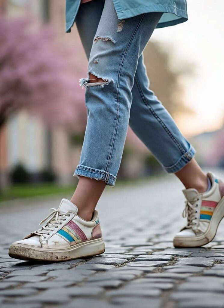 stylish walking shoes for Europe for women