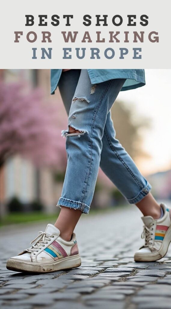 stylish walking shoes for Europe for women