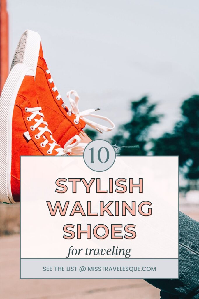 stylish walking shoes for Europe women's