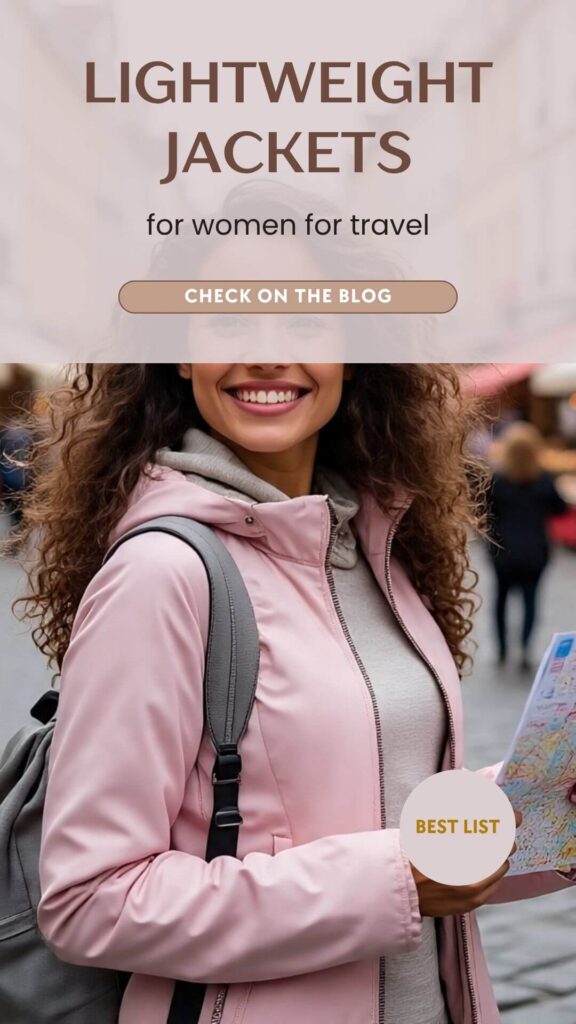 best lightweight women's jacket for travel