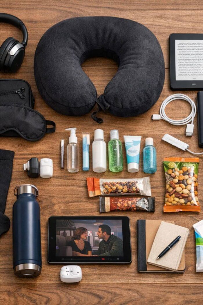 Travel Essentials for a Long Flight: Arrive Ready to Explore