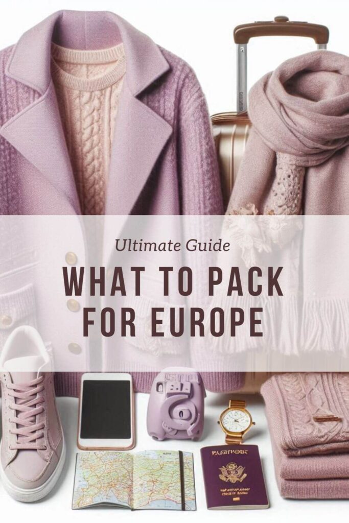 what to pack for a trip to Europe