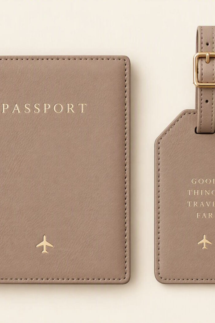The Best Passport Cover and Luggage Tag Set for Stylish and Stress Free Travel