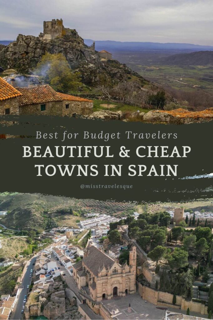 cheapest small towns in Spain for travelers