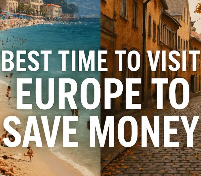 Best Time to Visit Europe to Save Money: A Guide to European Towns Without the Tourist Price Tag