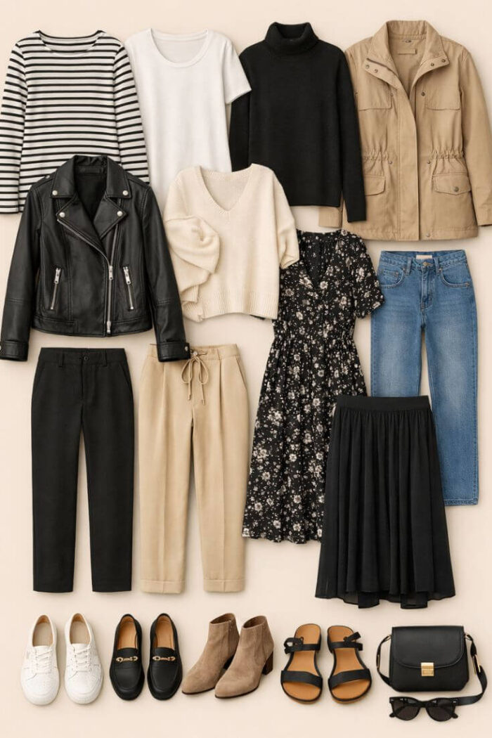 Travel Capsule Wardrobe for Spring in Europe: Pack Smart, Look Chic, Stress Less