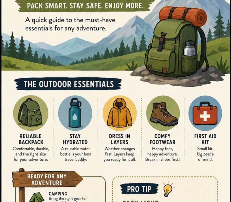 Outdoor Travel Needs: The Ultimate Guide to Packing Smart for Any Adventure