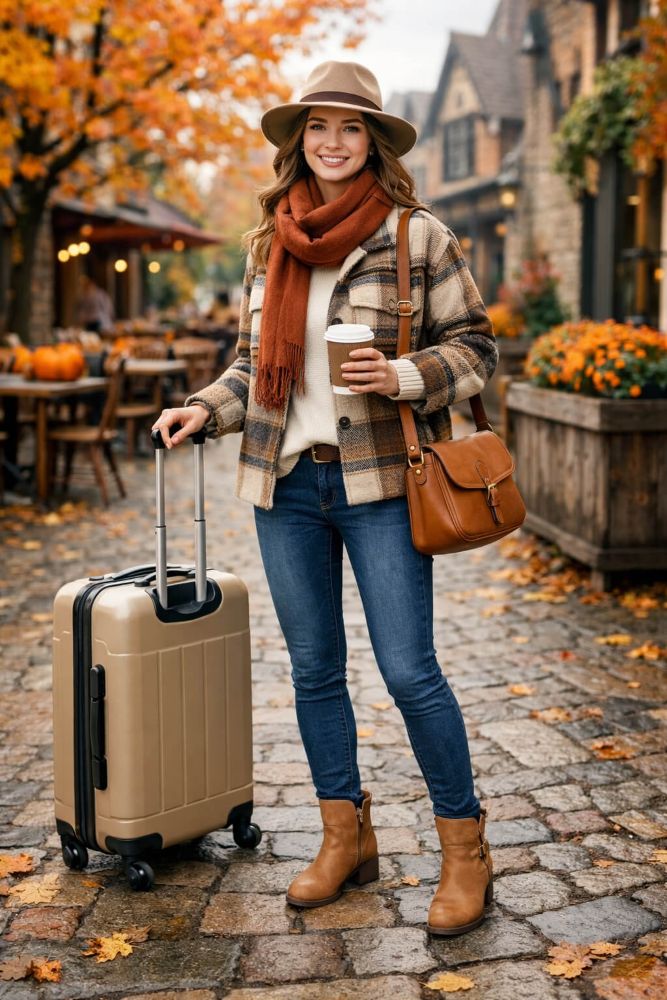 fall capsule wardrobe for travel