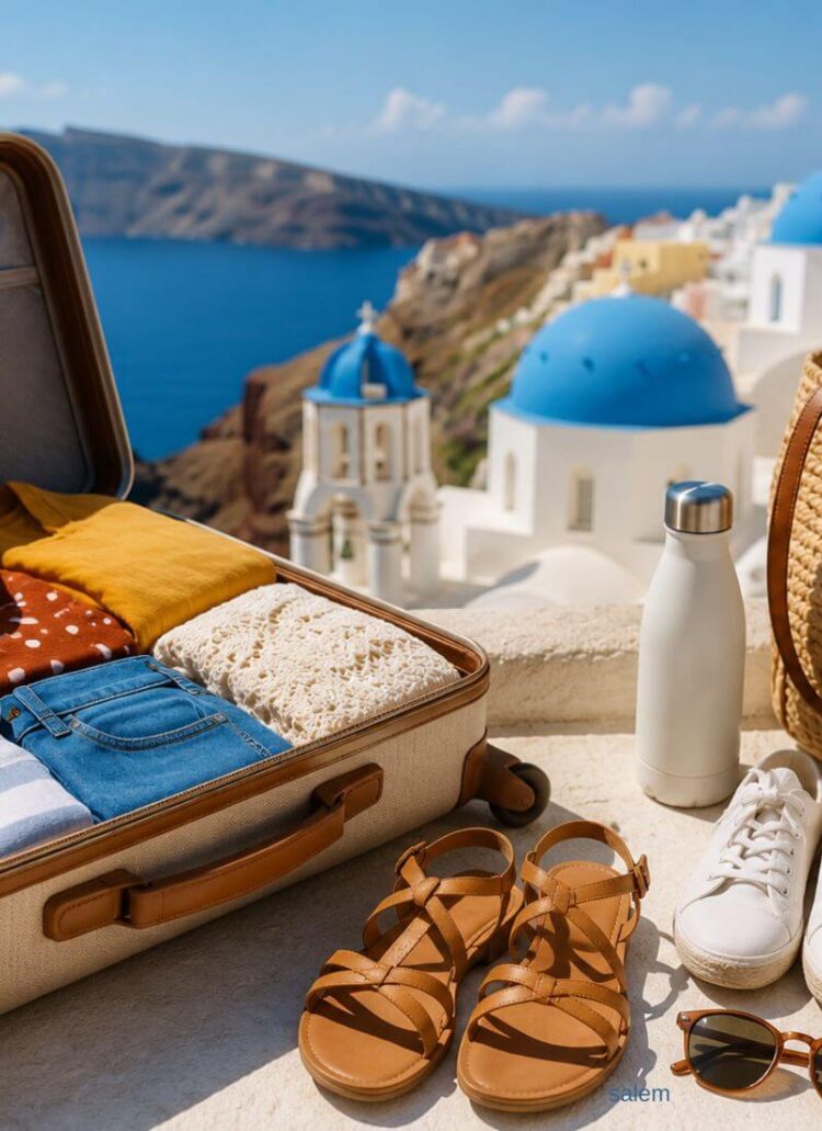 what to pack for greece in august