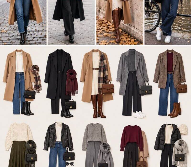 Europe in November Outfits for Women: What to Wear for a Stylish Fall Trip