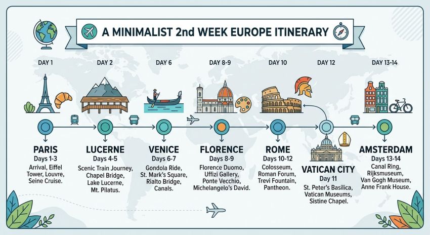 best two week europe itinerary