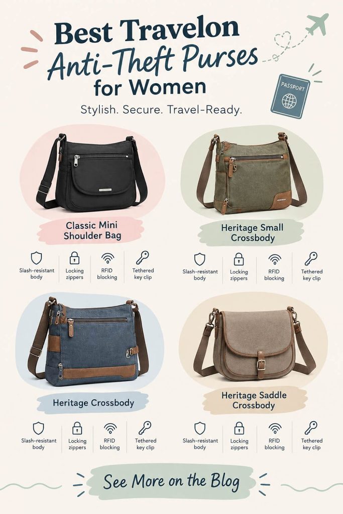 travelon anti-theft purses for women