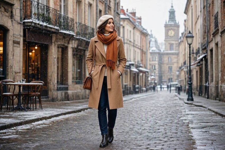 winter travel capsule wardrobe